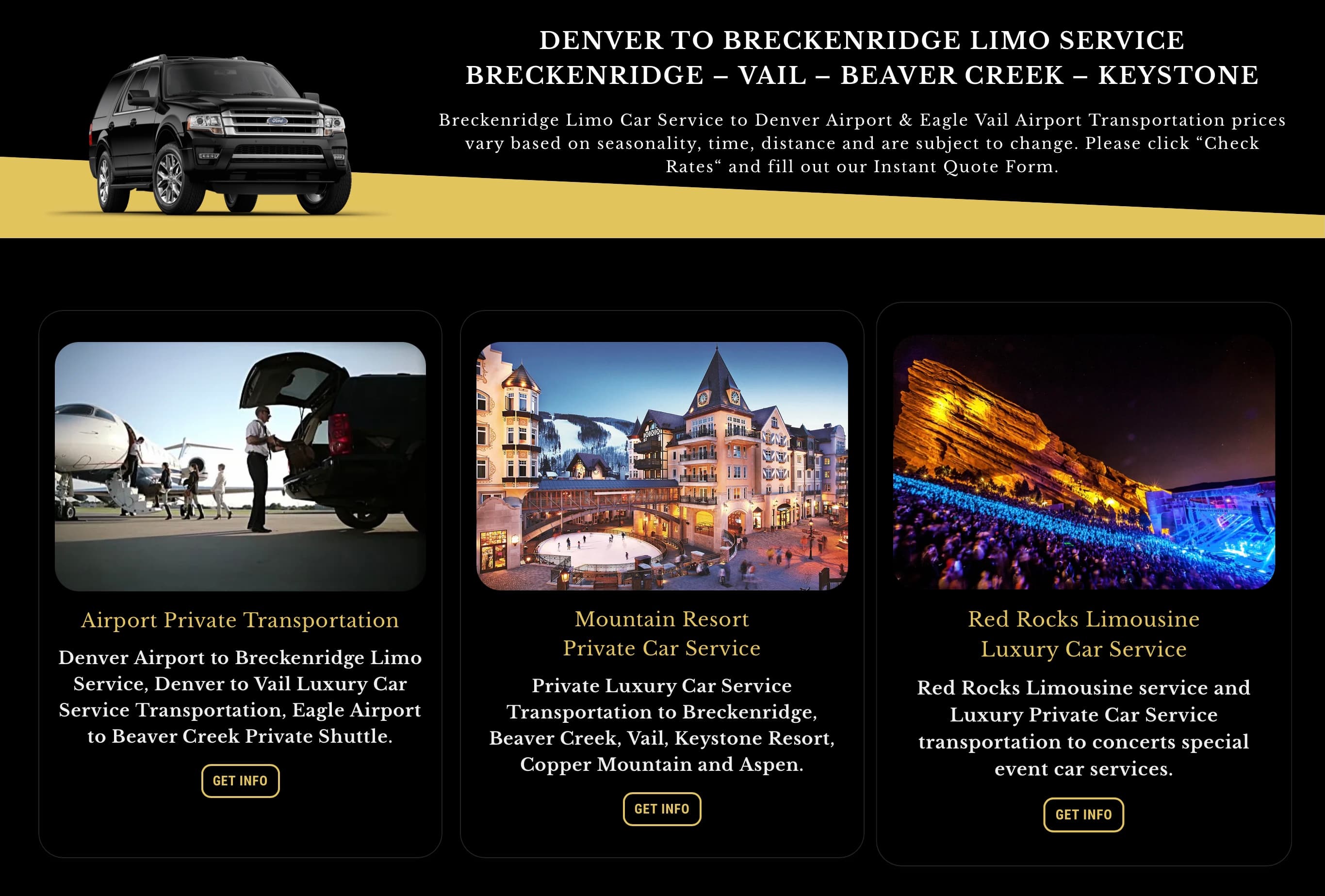 colorado resort limousine ltd. photo