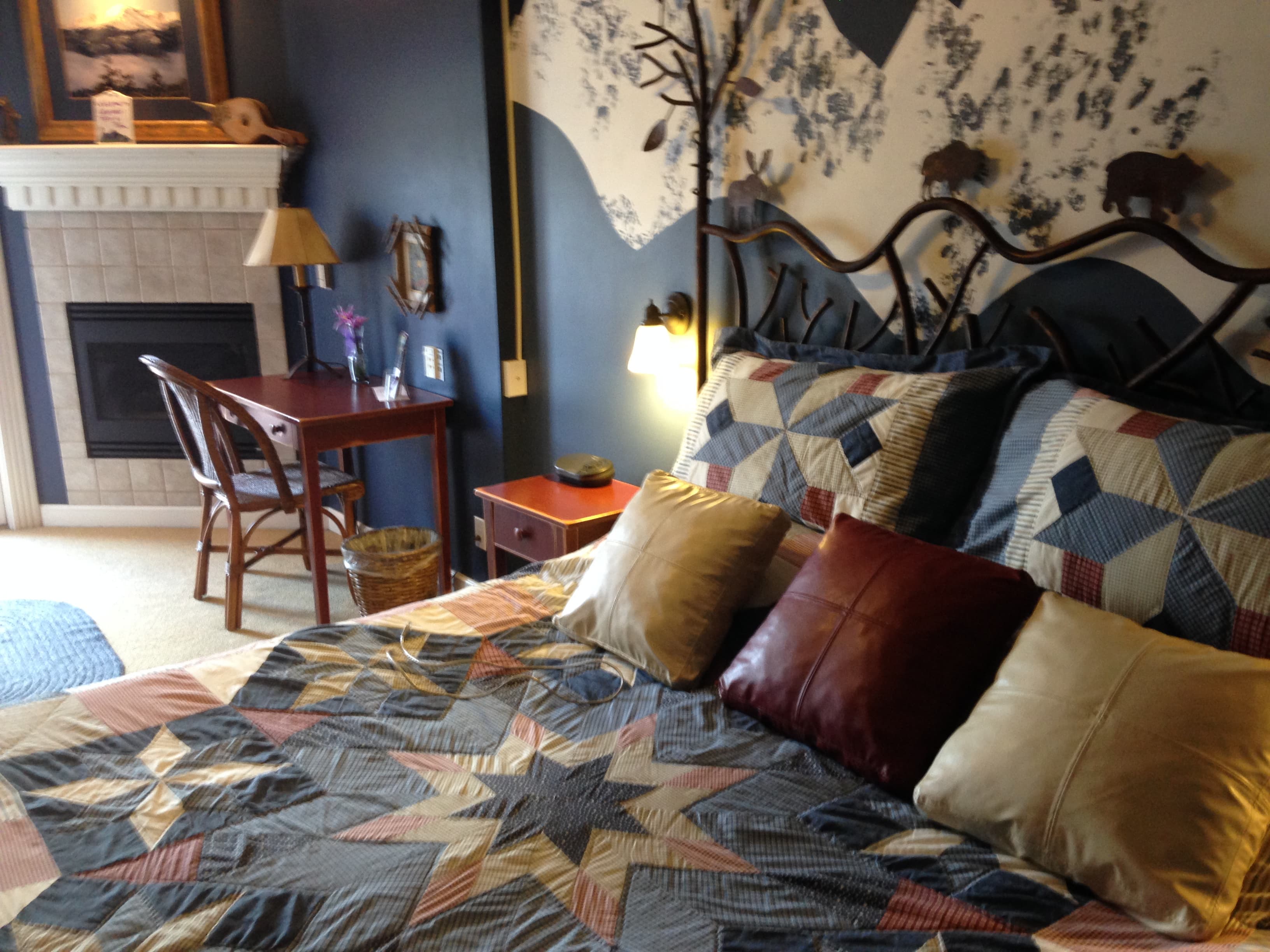 colorado columbine -- our tribute to colorado ski lodges. photo