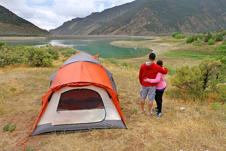 rifle gap state park-camping photo