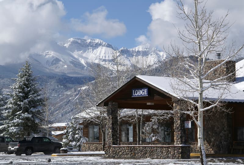 soak in the sights at the ridgway lodge. photo