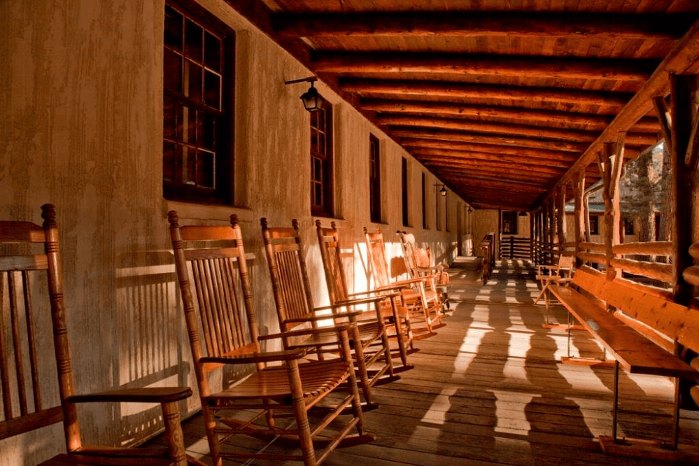 relax and enjoy a sunrise on our beautiful porch photo