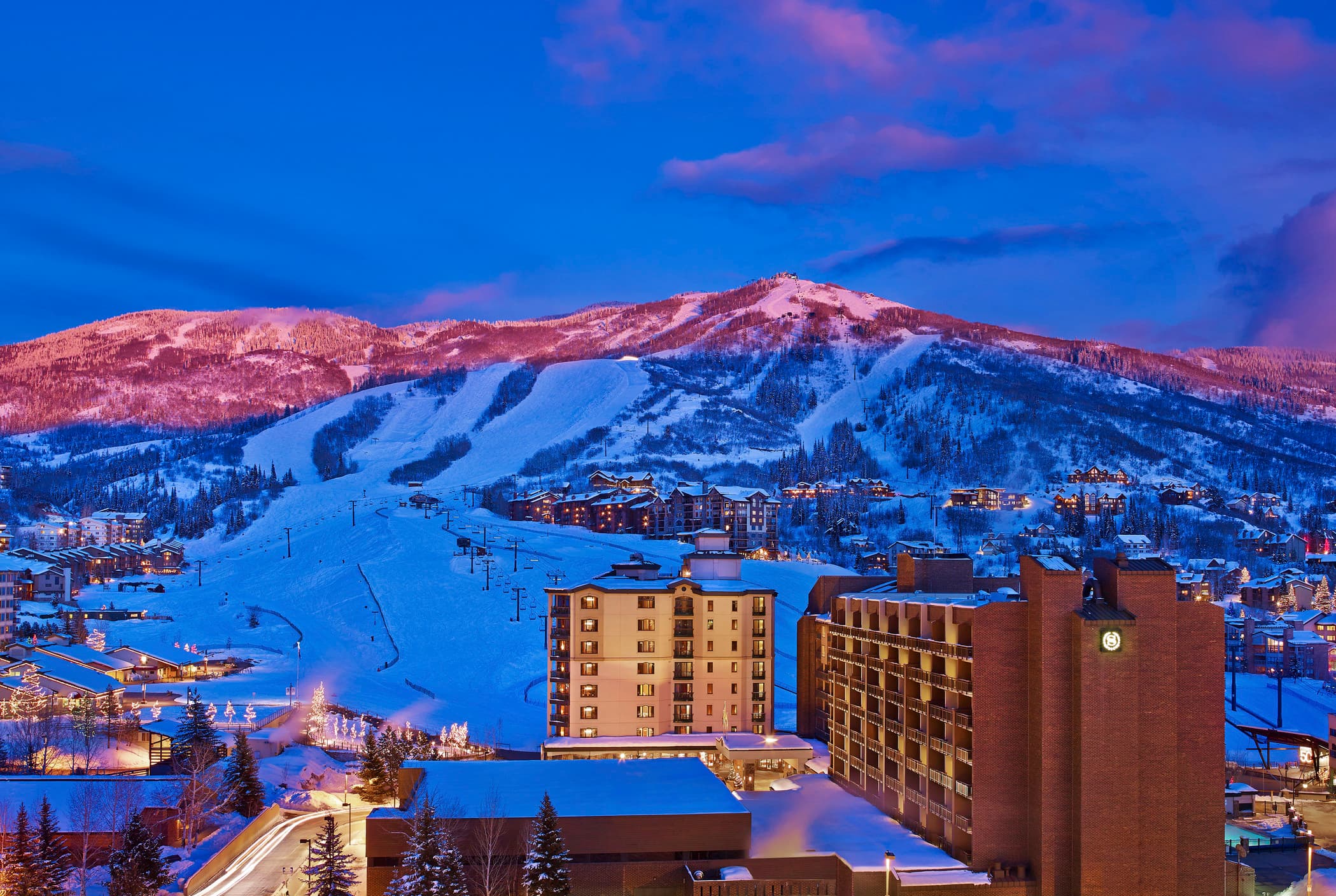 wintertime in the yampa valley. photo