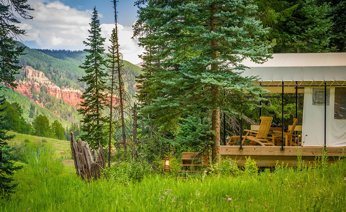 one of the river tents photo