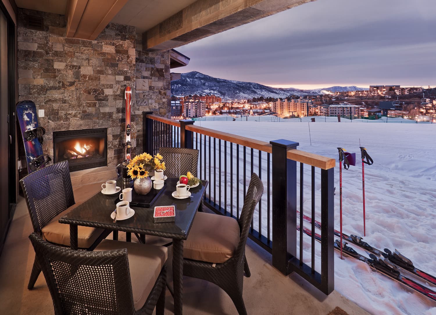 ski-in and out from your own private deck at steamboat edgemont photo 5