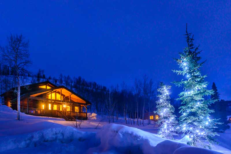 romantic cabins in the woods photo 2