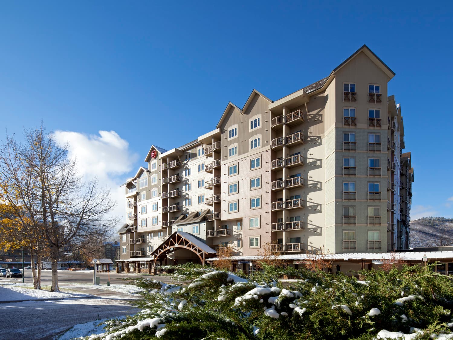 conveniently located at the base of beaver creek mountain, the quaint town of avon is the hub around which all activities in vail valley revolve. photo