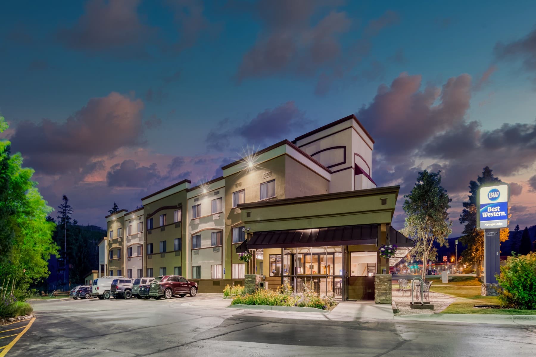 comfort and convenience under a rocky mountain sky photo 10