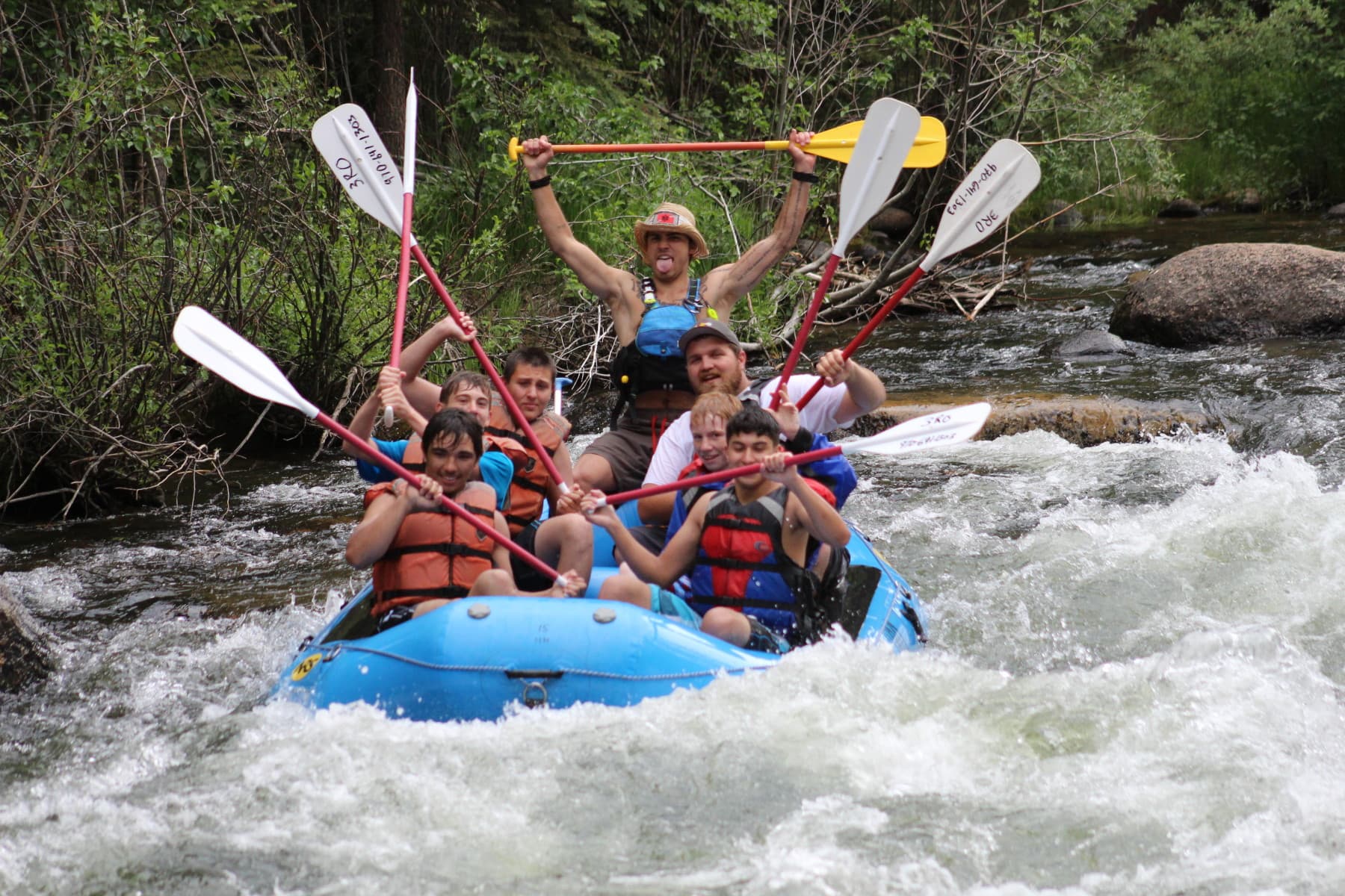 whitewater rafting taylor river photo 6
