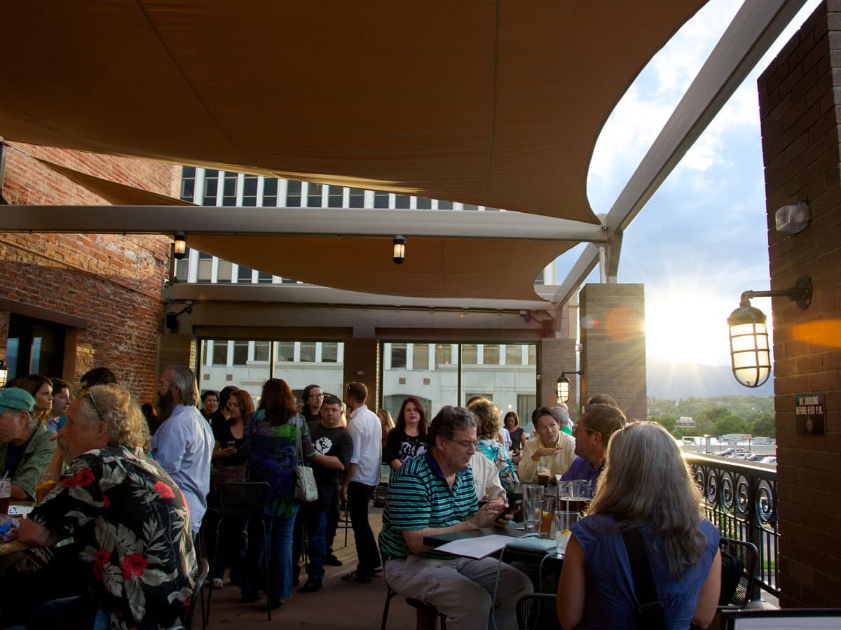 Rooftop dining in Colorado Springs