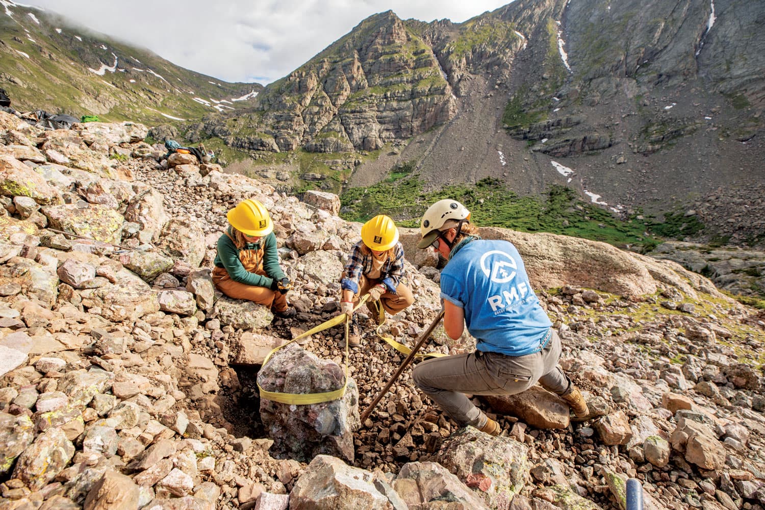 Volunteering with the Rocky Mountain Field Institute in the Sangre de Cristo mountains