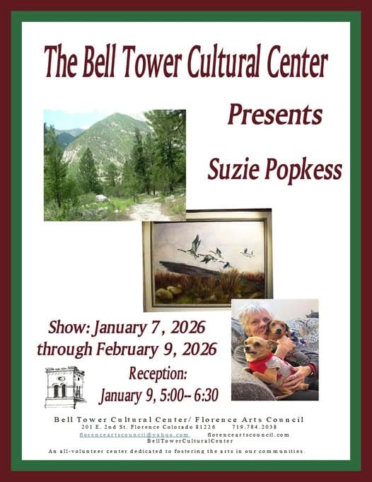 The Bell Tower Cultural Center Presents Suzie Popkess
