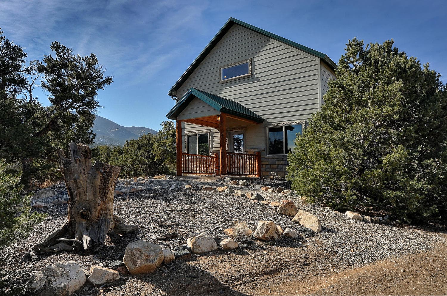 cabin #4 boasting a gorgeous view of methodist mountain and pine forest photo 4