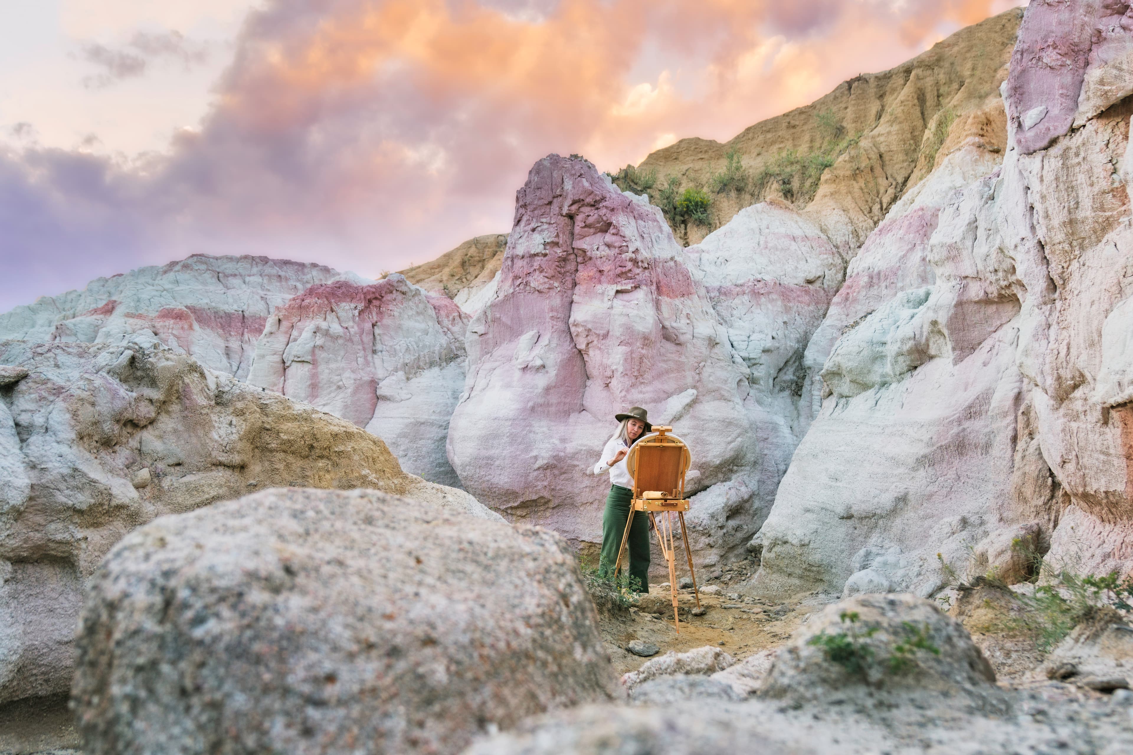 paint mines interpretive park in colorado springs photo