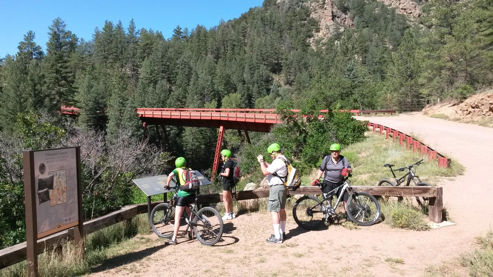 along the phantom canyon road. www.royalgorgebiketours.com photo