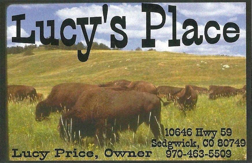 lucy's place in sedgwick, colorado photo