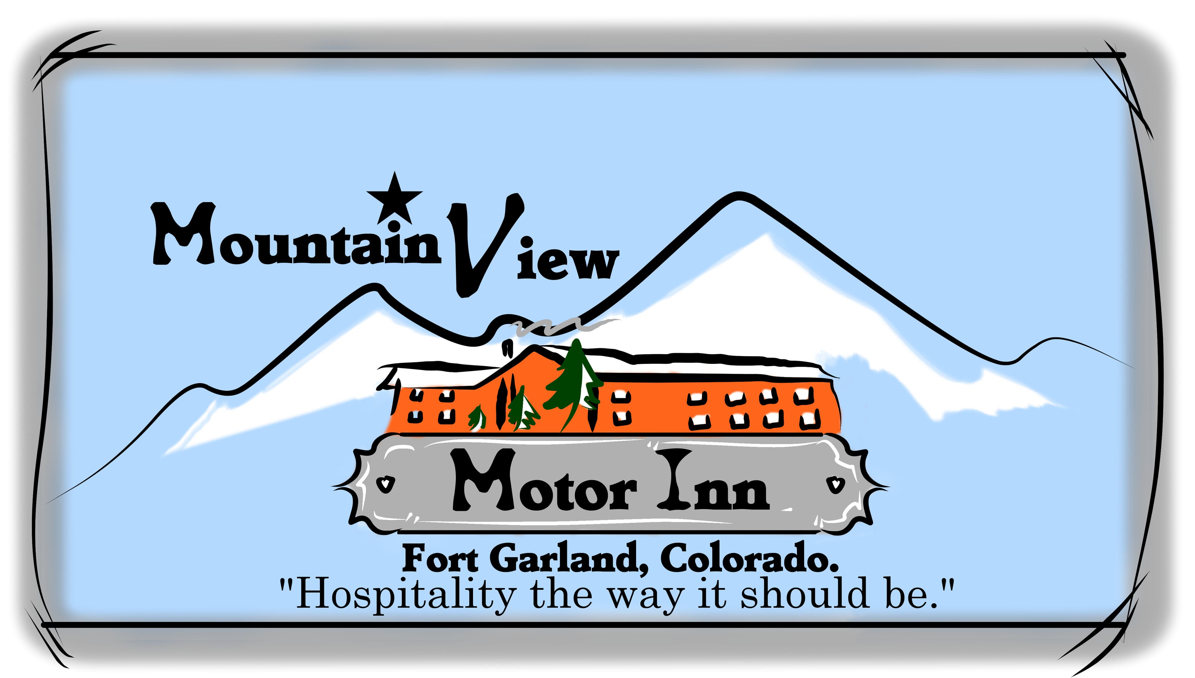 welcome to forgotten fort garland, colorado photo