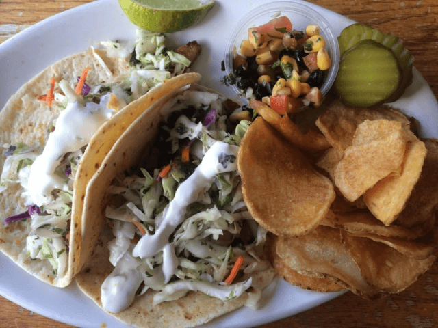 very important tacos at boathouse cantina in salida photo