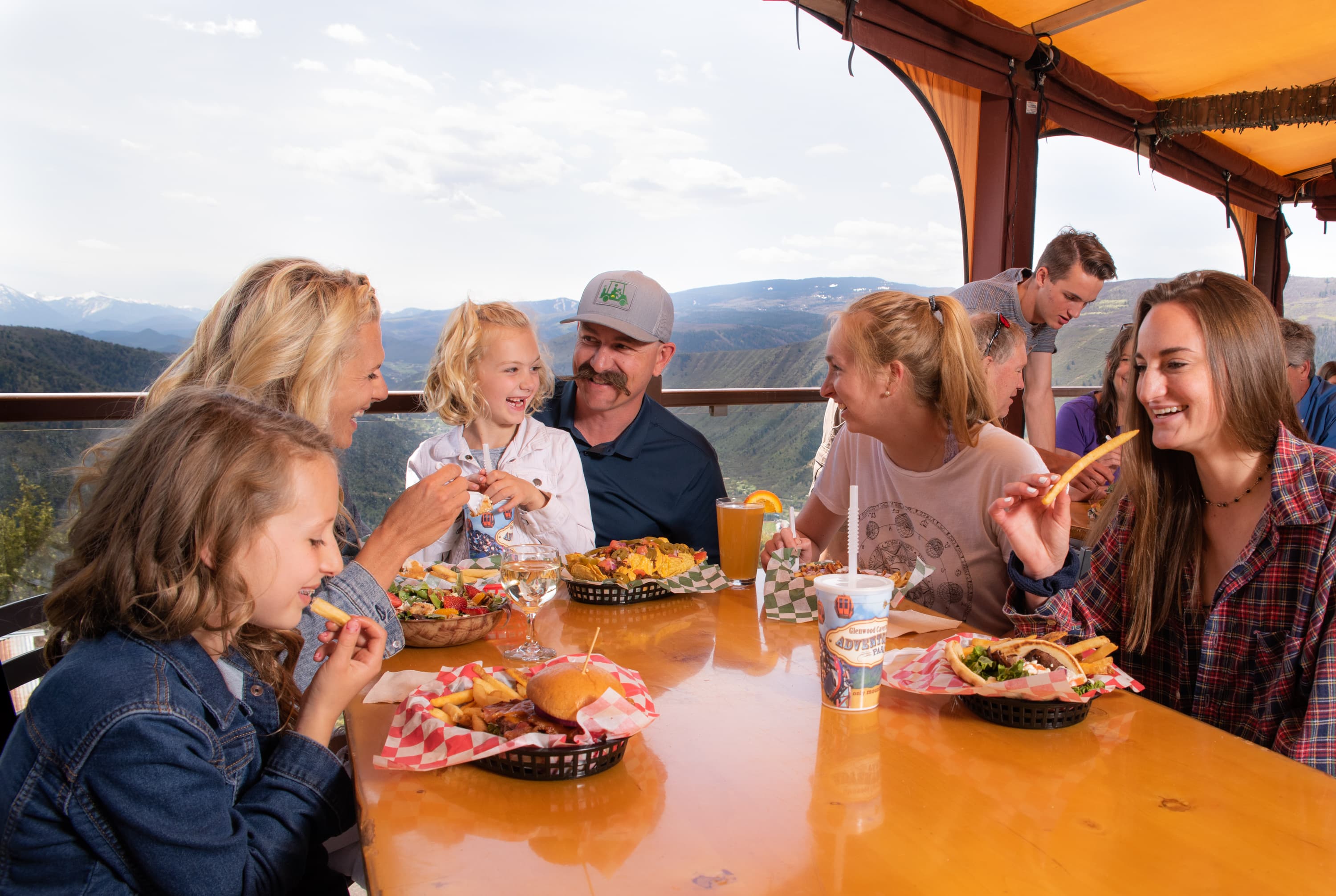 the lookout grill at glenwood caverns adventure park photo