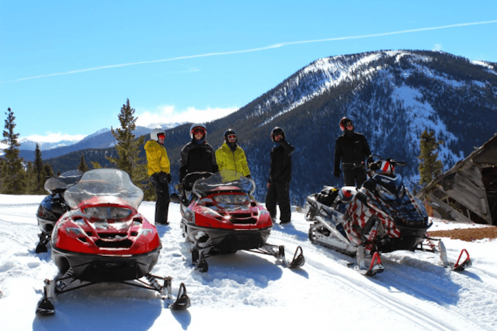 monarch snowmobile tours & rentals near salida photo