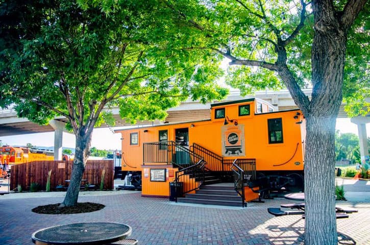 happy endings caboose cafe photo