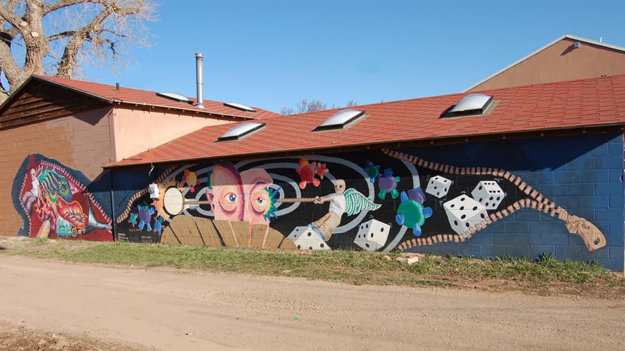 the creative process mural in la veta photo