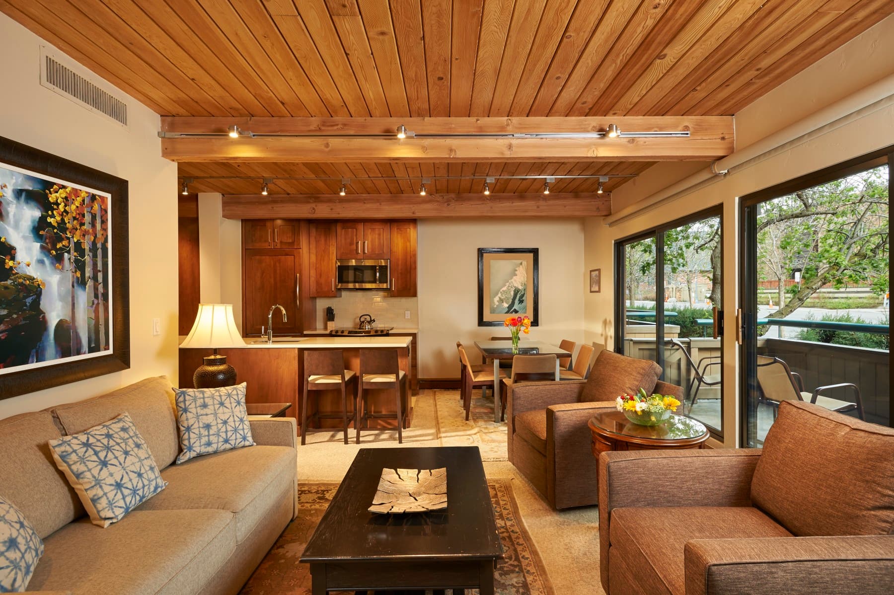 two-bedroom living area photo 8