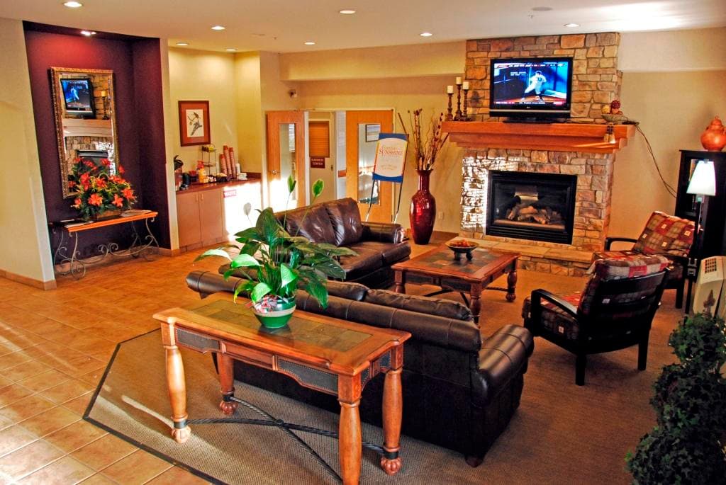 comfort inn hotel in fort collins lobby photo