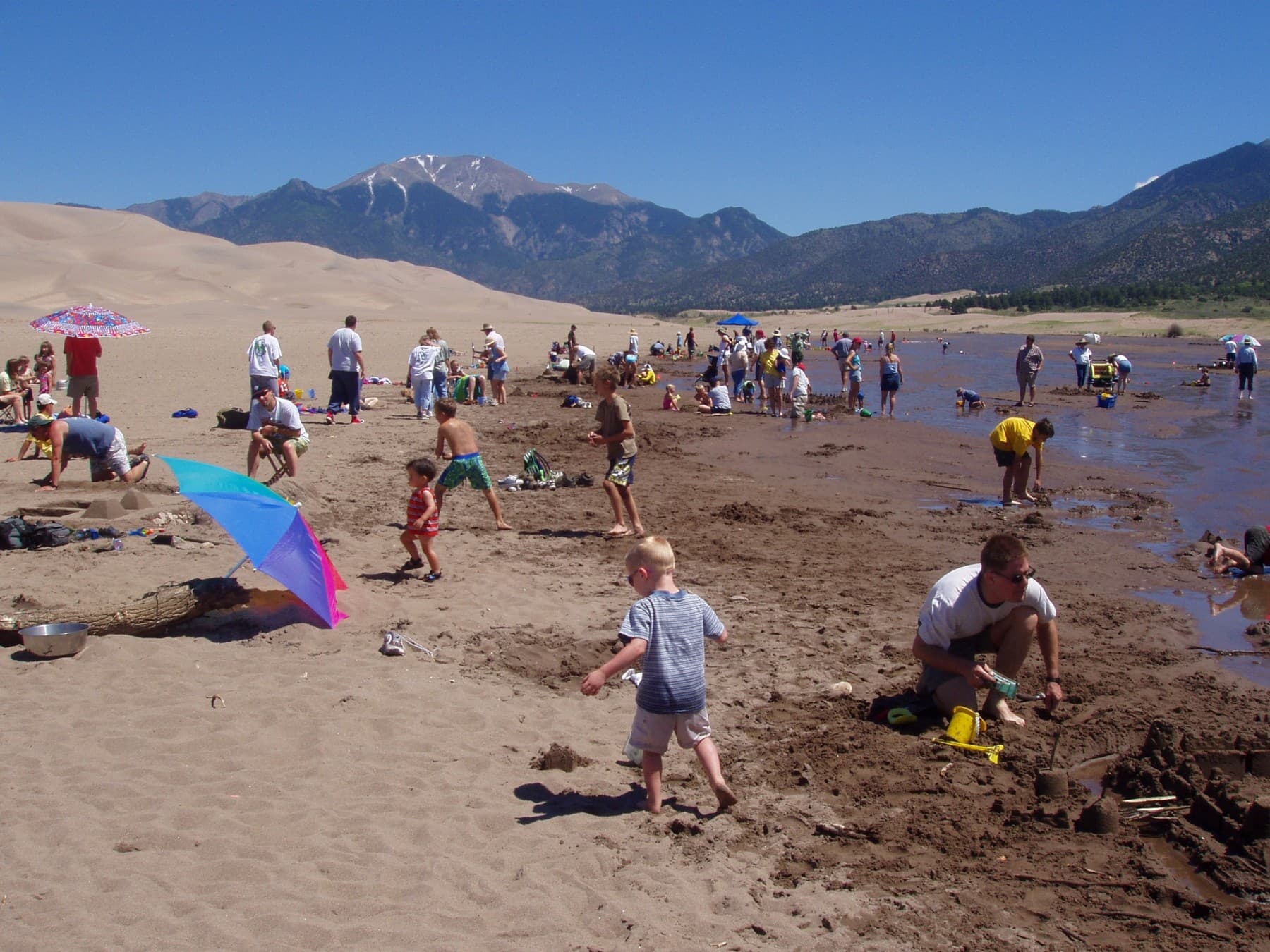 great sand dunes beach photo