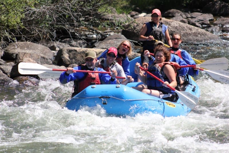 upper taylor whitewater rafting photo 5
