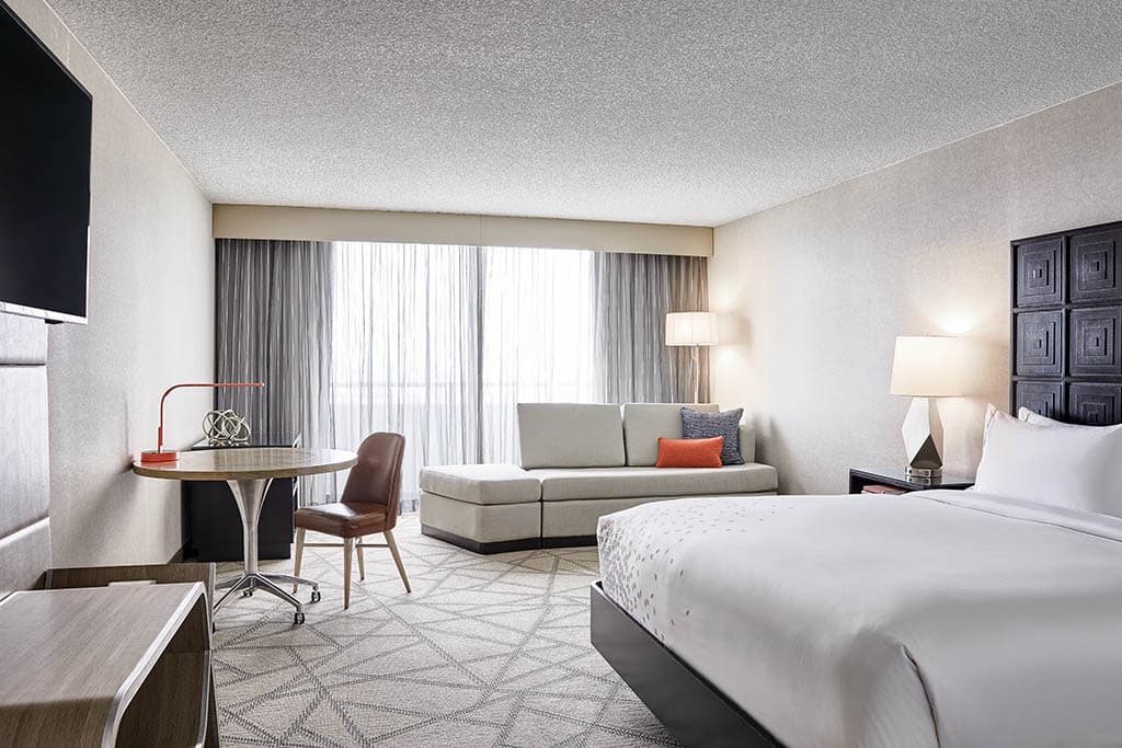 enjoy one of our newly renovated king rooms. photo