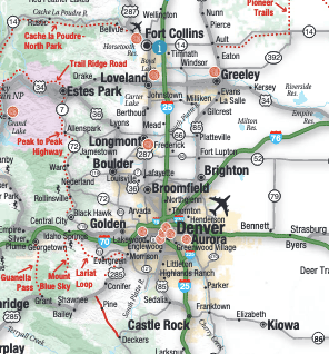 Colorado Cities & Towns, Map of Colorado | Colorado.com