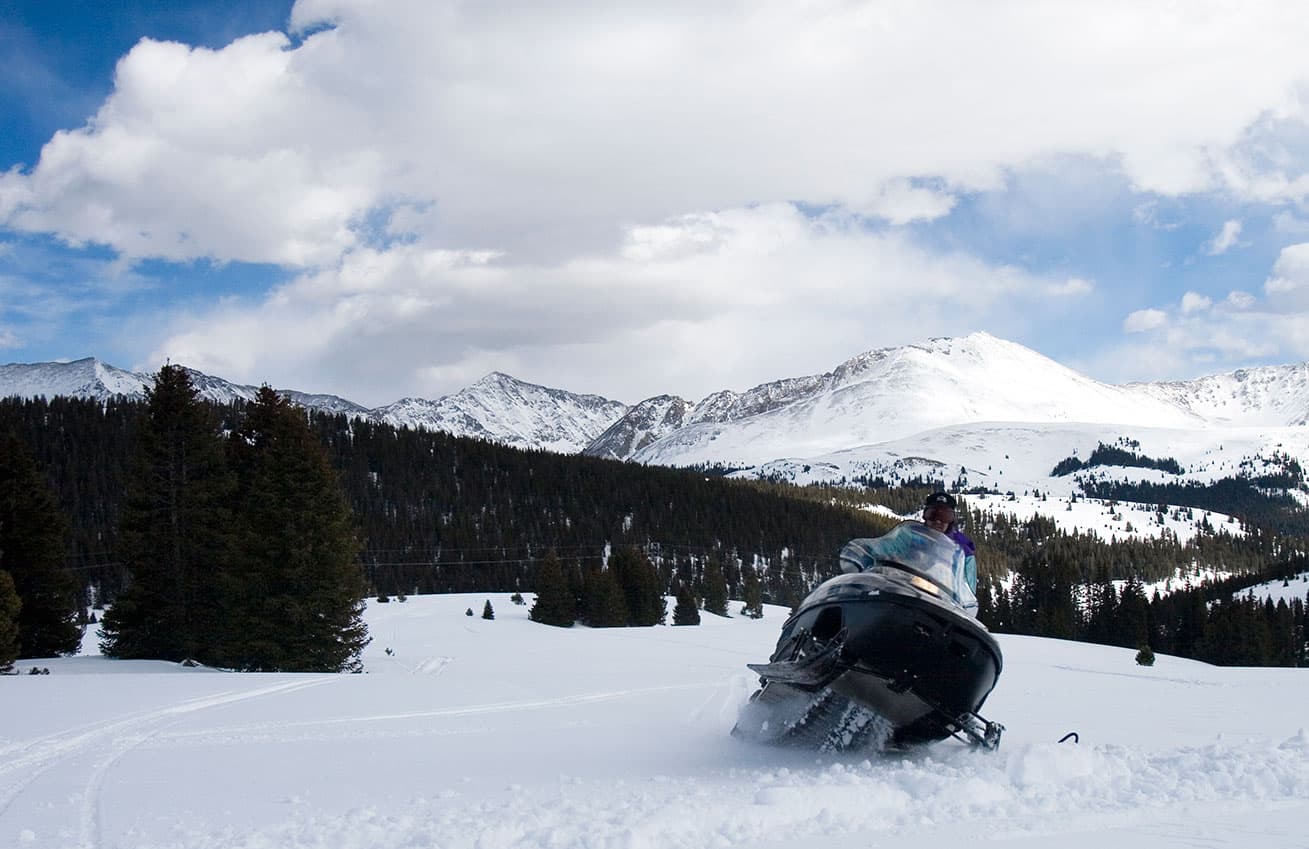 Pure Powder: Snowmobiling in Colorado | Colorado.com