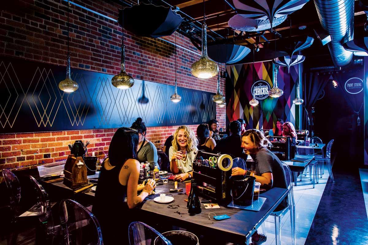 Upstairs Circus in Denver's LoDo & Tech Center areas