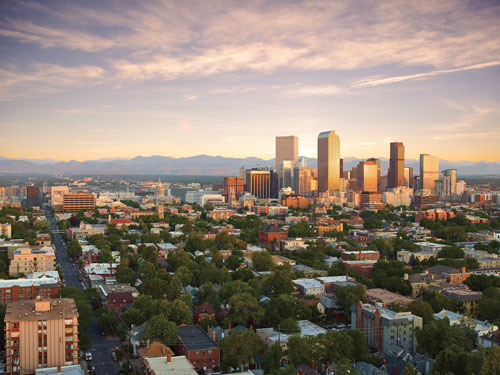 Denver skyline