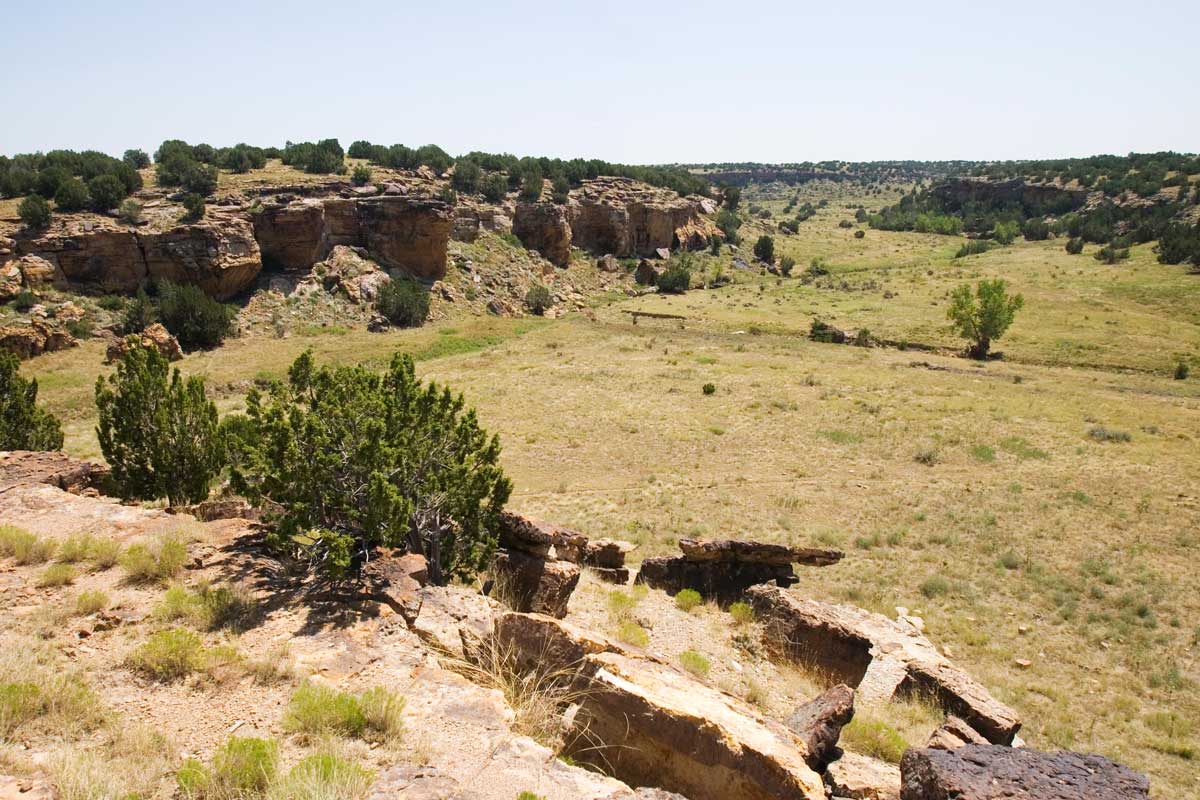 Vogel Canyon in Comanche National Grassland 