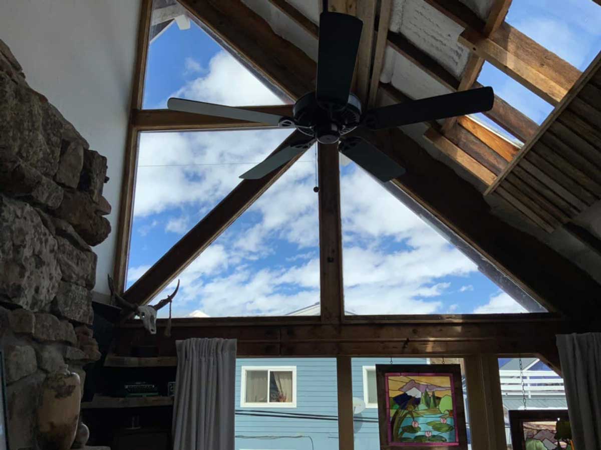Historic Crested Butte Mule Barn window