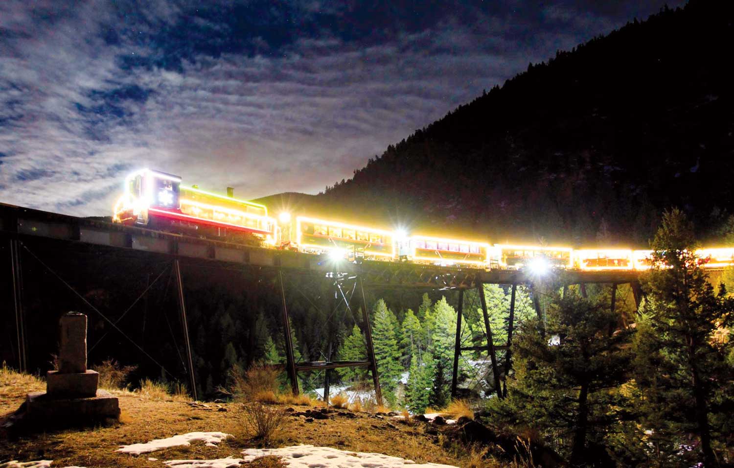 Winter Train Trips in Colorado