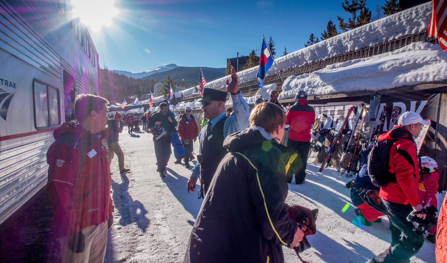 Winter Train Trips in Colorado