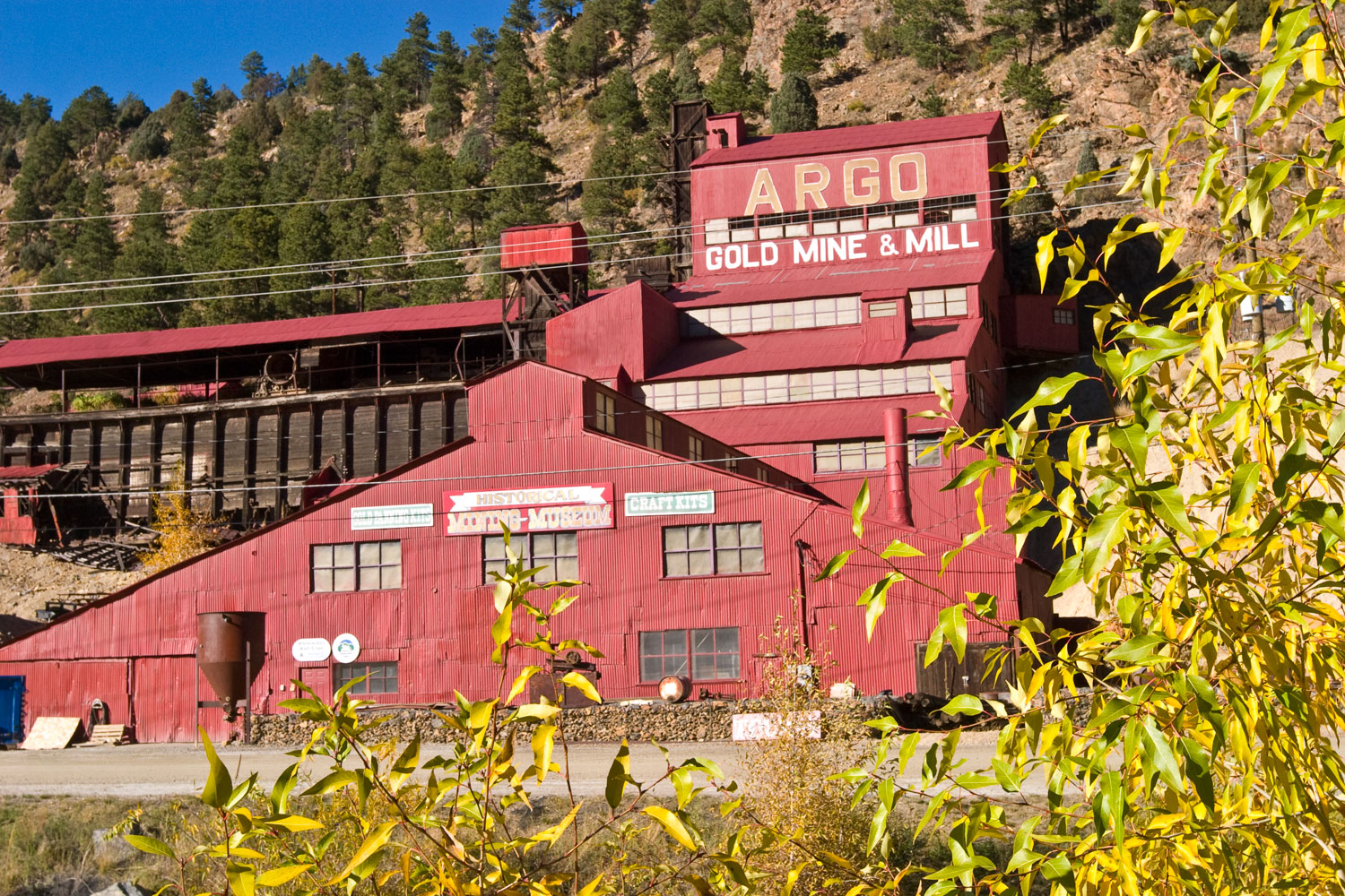 gold mine tour idaho springs co