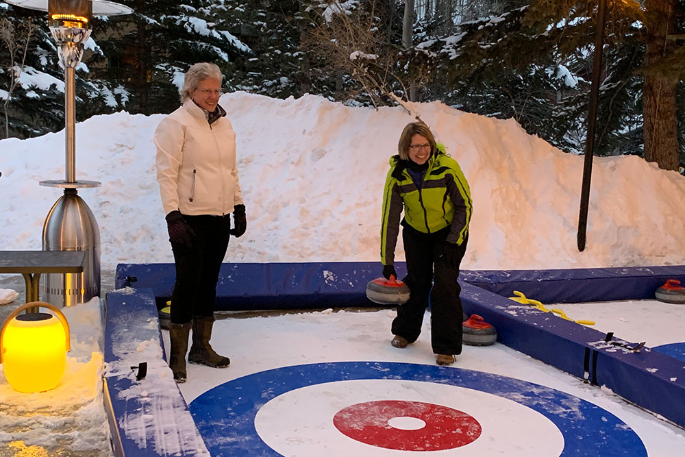 Curling and Cocktails at Vail Marriott Mountain Resort & Spa