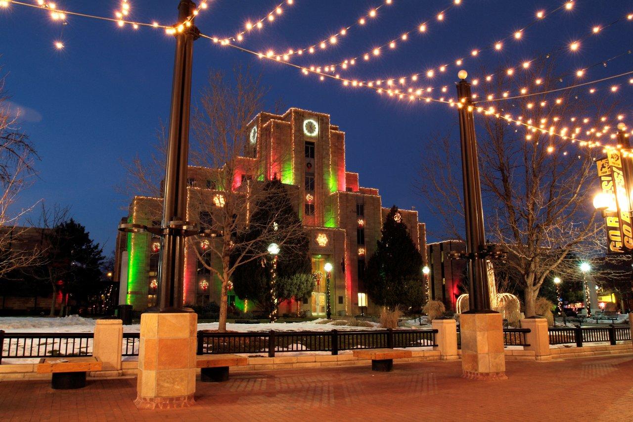Downtown Boulder Switch on the Holidays