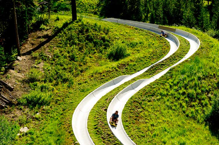 Alpine Slides in Colorado Colorado