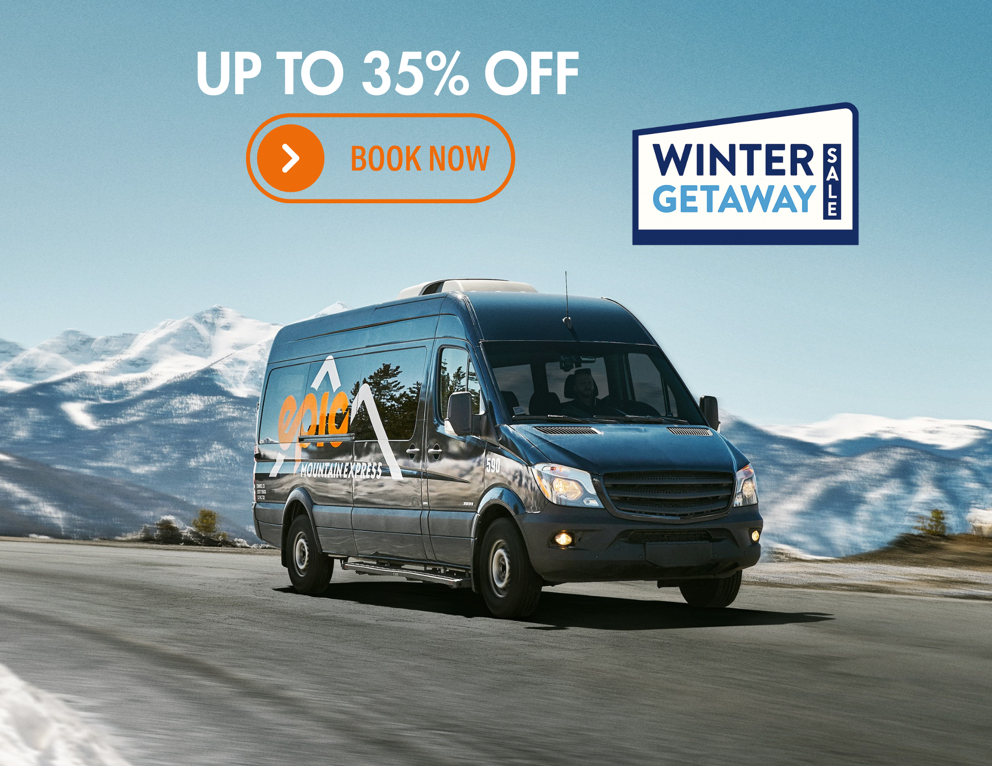 winter getaway sale — up to 35% off shuttles photo 2