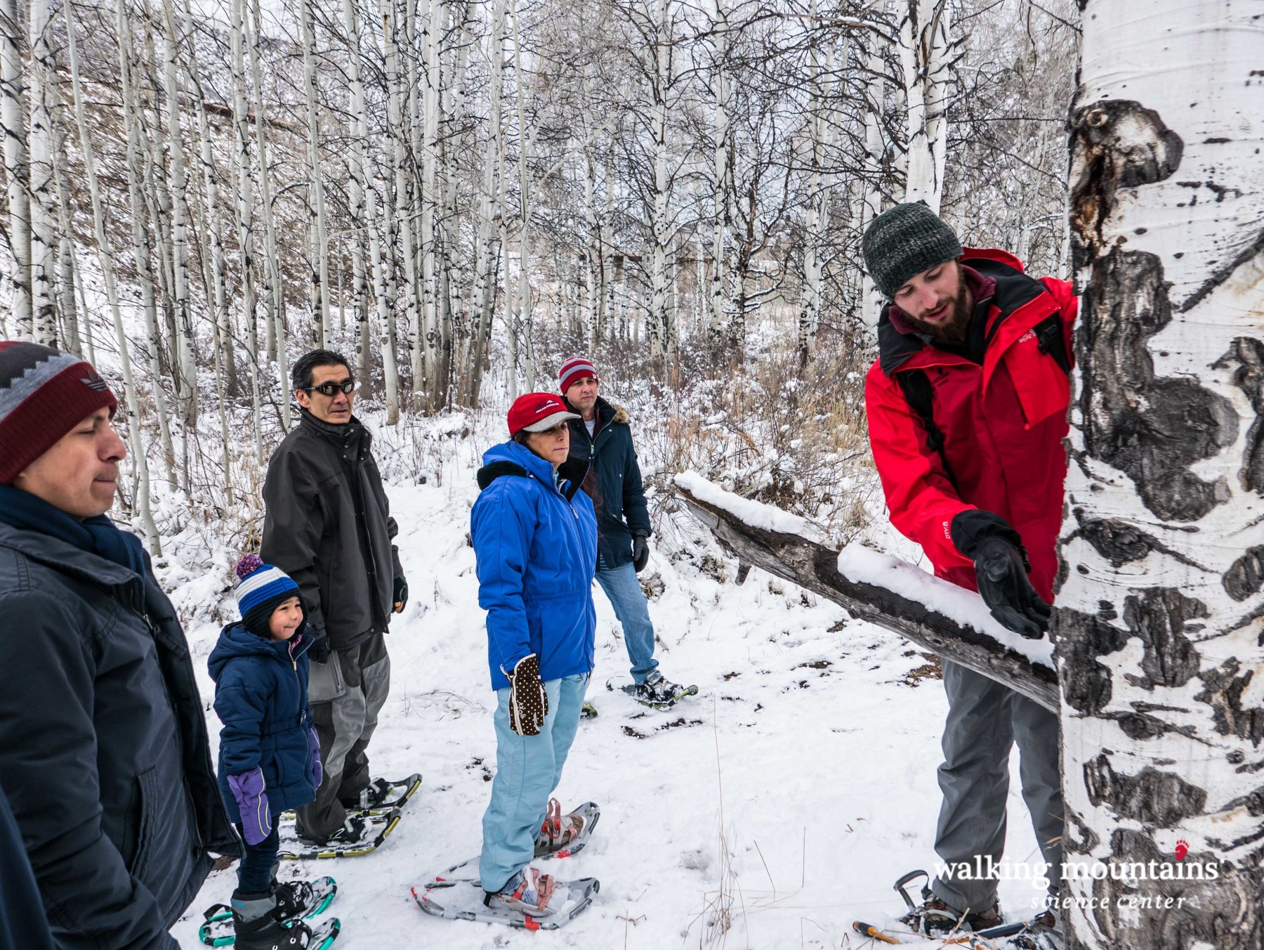 one of our winter nature walks at our science center in avon photo