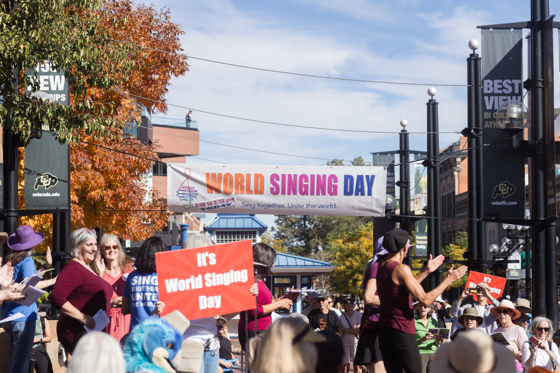 world singing day photo