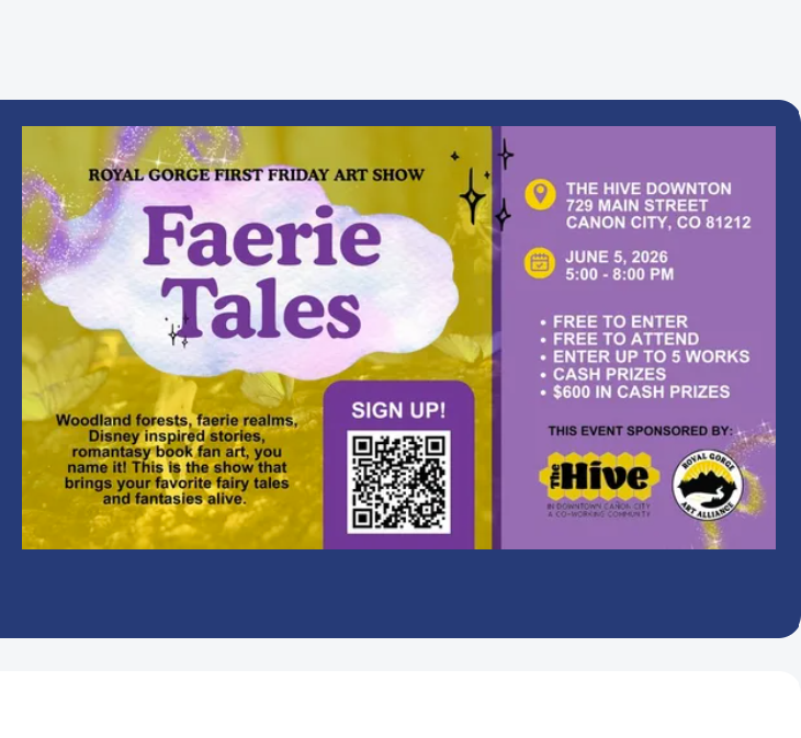 faerie tales | first friday art show series photo