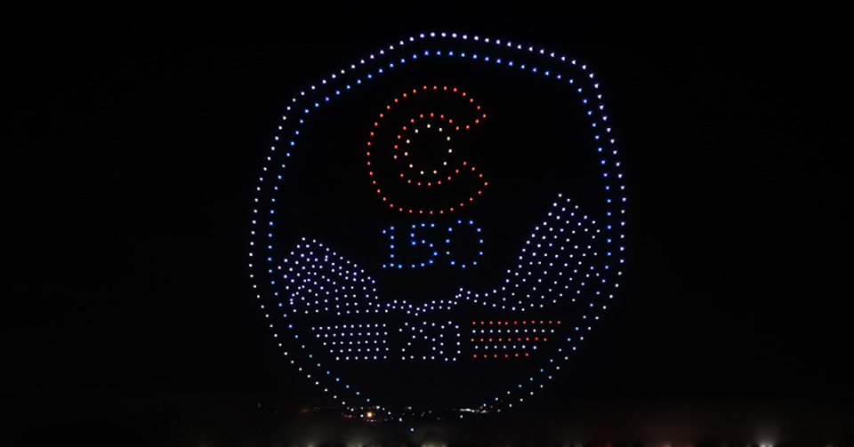 america 250 - colorado 150 drone show "stories in the sky" photo