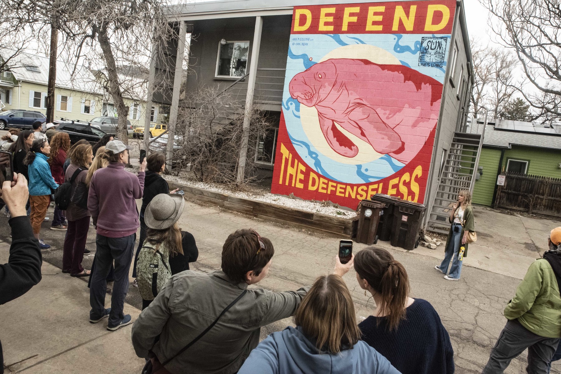 downtown boulder mural walking tour photo