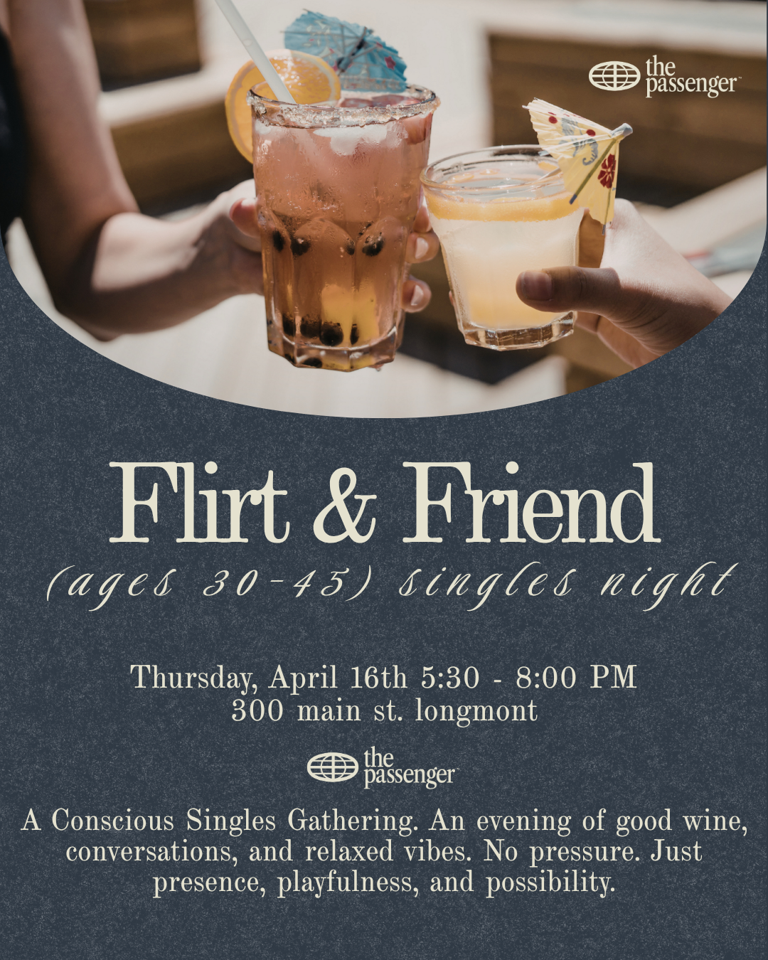 flirt & friend - singles mixer for ages 30 - 45 photo