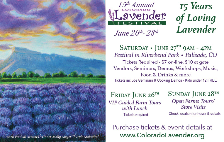 15th annual colorado lavender festival photo